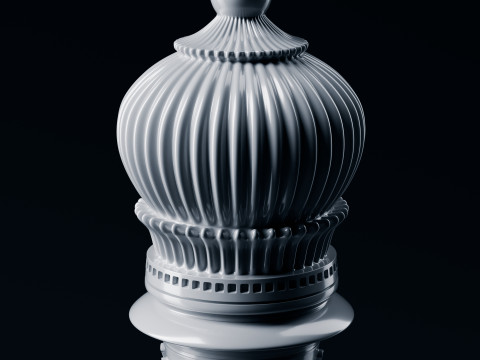 팔라티노 체스 세트 3D 프린트 모델