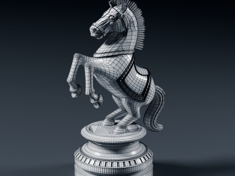 팔라티노 체스 세트 3D 프린트 모델