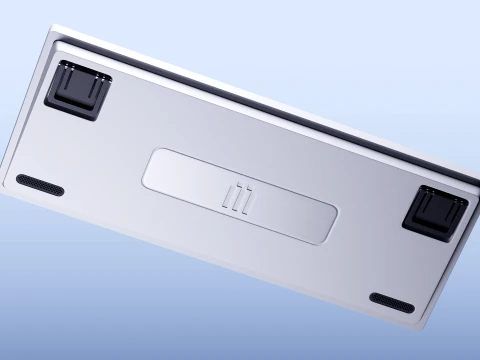 Minimalist Wireless Keyboard 3D Model
