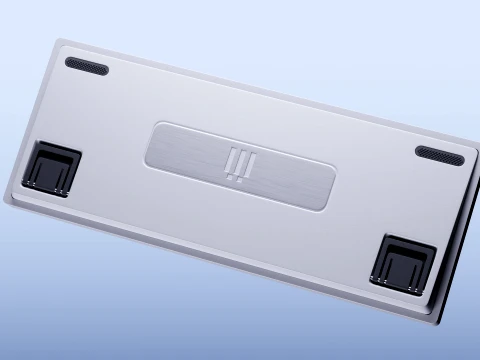 Minimalist Wireless Keyboard 3D Model