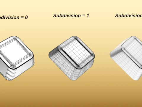 Minimalist Wireless Keyboard 3D Model