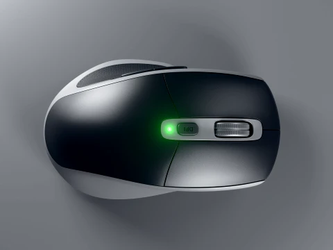 Modern Wireless Mouse 3D Model