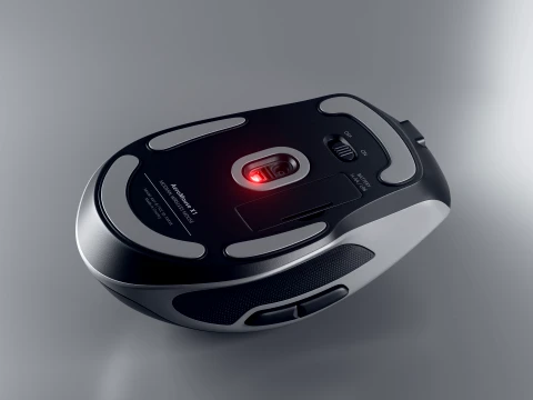 Modern Wireless Mouse 3D Model