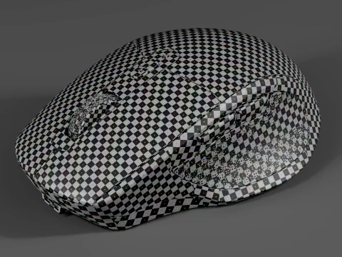 Modern Wireless Mouse 3D Model