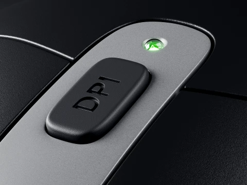 Modern Wireless Mouse 3D Model