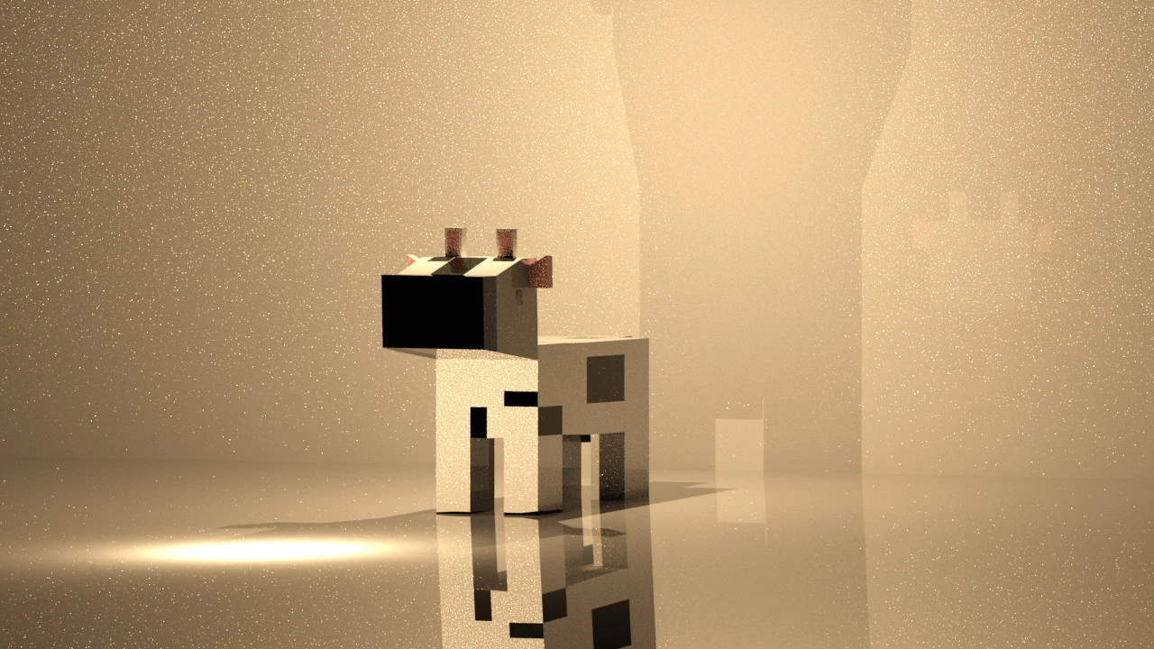 Vaca 3D Model .c4d .max .obj .3ds .fbx .stl .blend 