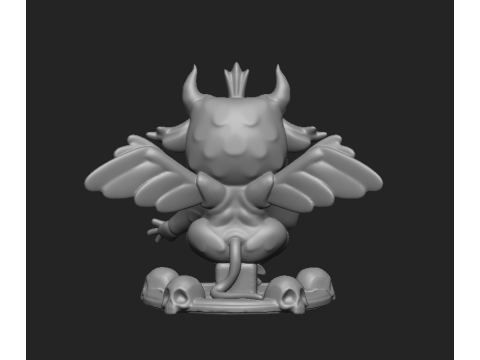 Cute Baphomet Modelo de Impressão 3D