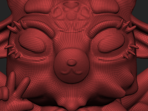 Cute Baphomet Modelo de Impressão 3D
