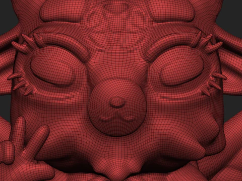 Cute Baphomet 3D Print Model