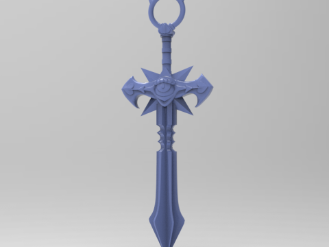 Astral Sword Keychain 3D-Druckmodell