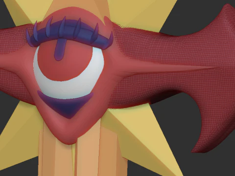 Astral Sword Keychain 3D Print Model