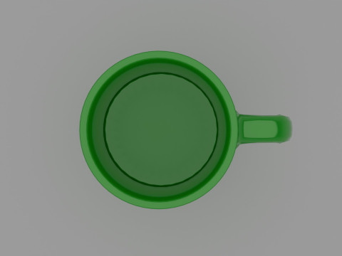 Minimalist Mug 3D Model