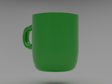 Minimalist Mug 3D Model