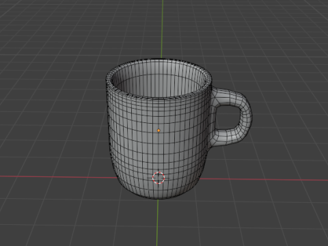 Minimalist Mug 3D Model