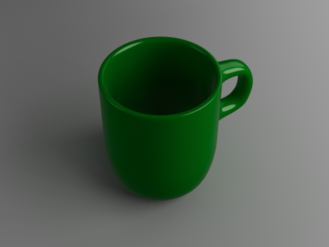 Minimalist Mug 3D Модель