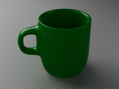 Minimalist Mug 3D Модель