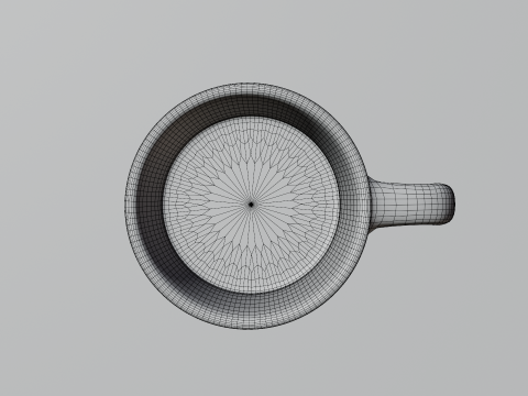 Minimalist Mug 3D Модель