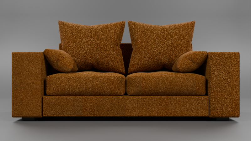 Minimalist Sofa Model 3D .c4d .max .obj .3ds .fbx .stl .blend 