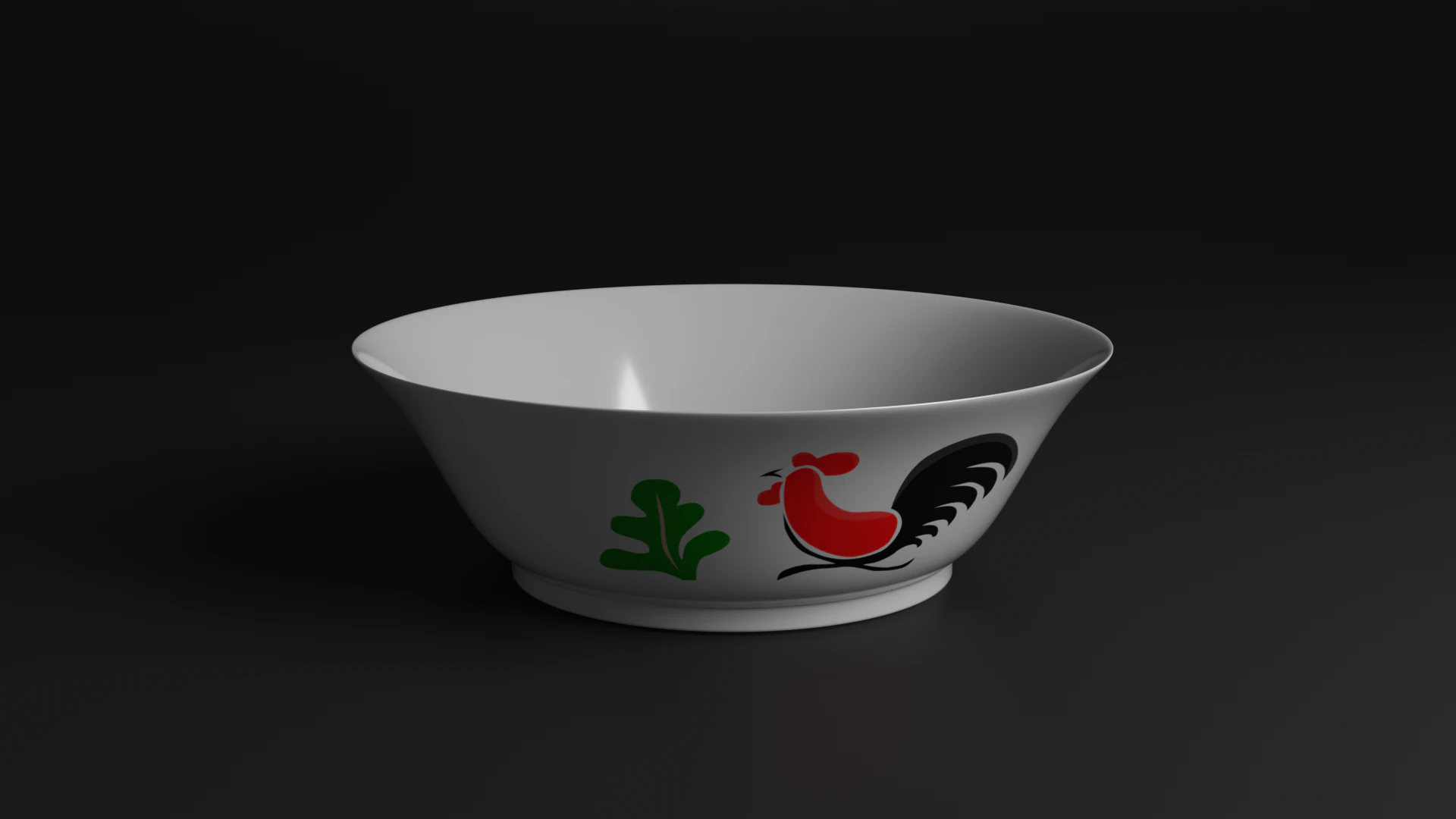 Indonesian Legend Bowl 3D Model .c4d .max .obj .3ds .fbx .stl .blend 