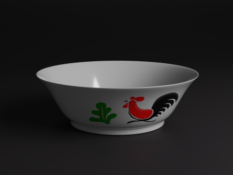Indonesian Legend Bowl 3D Model