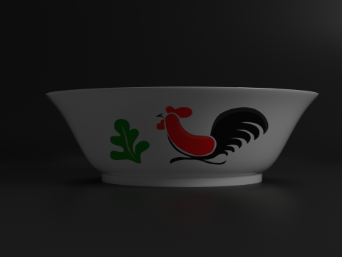 Indonesian Legend Bowl 3D 모델