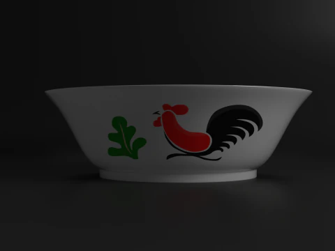 Indonesian Legend Bowl 3D Model