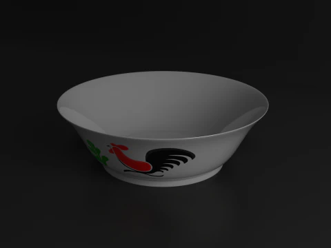 Indonesian Legend Bowl 3D Model