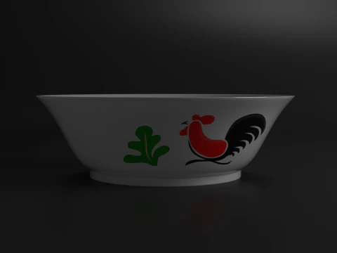 Indonesian Legend Bowl 3D Model