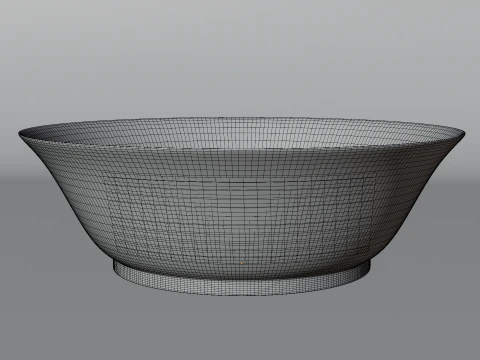 Indonesian Legend Bowl 3D Model