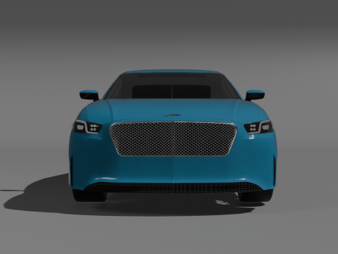 D-Segment Sedan 3D 模型