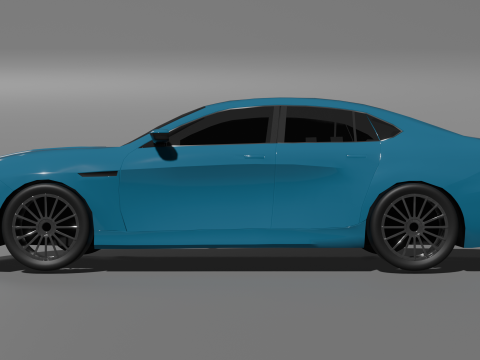 D-Segment Sedan 3D 模型