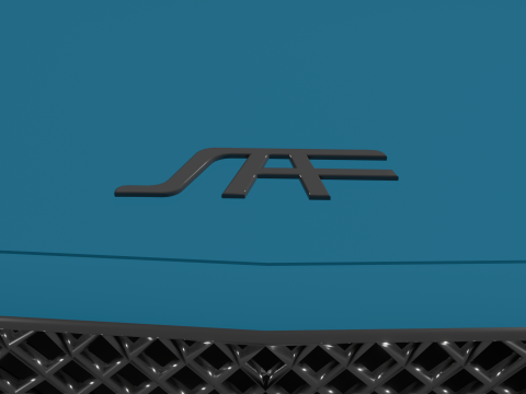 D-Segment Sedan 3D 模型
