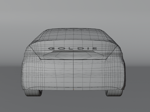 D-Segment Sedan 3D 模型