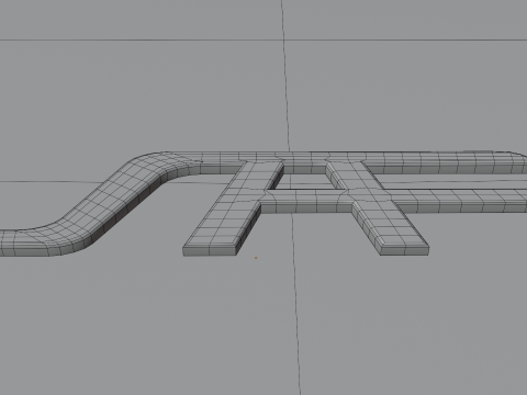 Sporty D-Segment Sedan 3D 모델