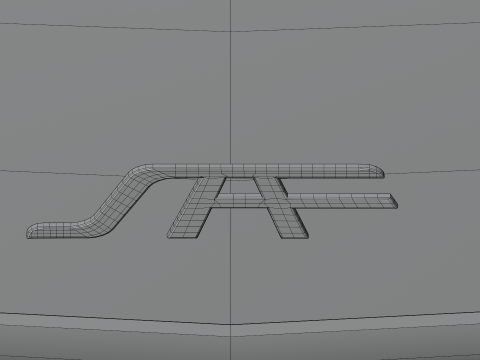 Aggressive Sport Sedan 3D 模型