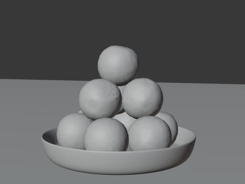 Round Tofu 3D Model