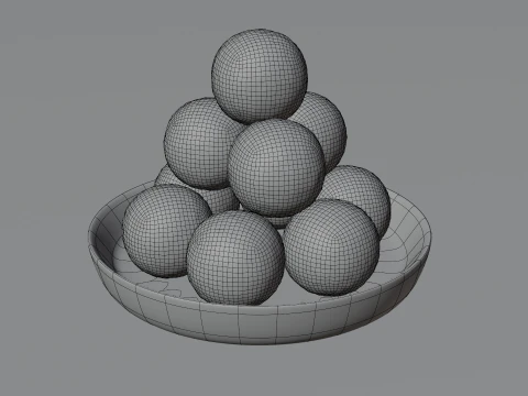 Round Tofu 3D Model