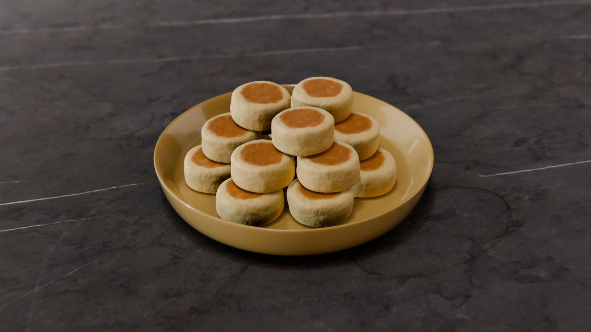 Bakpia 3D Model .c4d .max .obj .3ds .fbx .stl .blend 