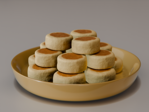 Bakpia 3D Model