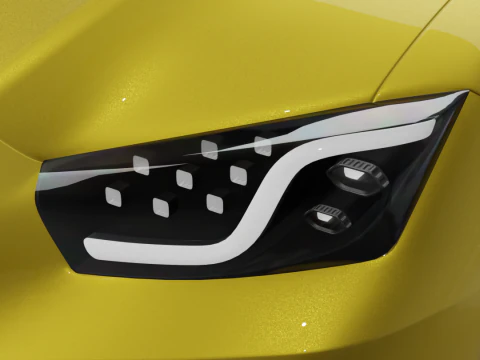 Sport Sedan 3D Model