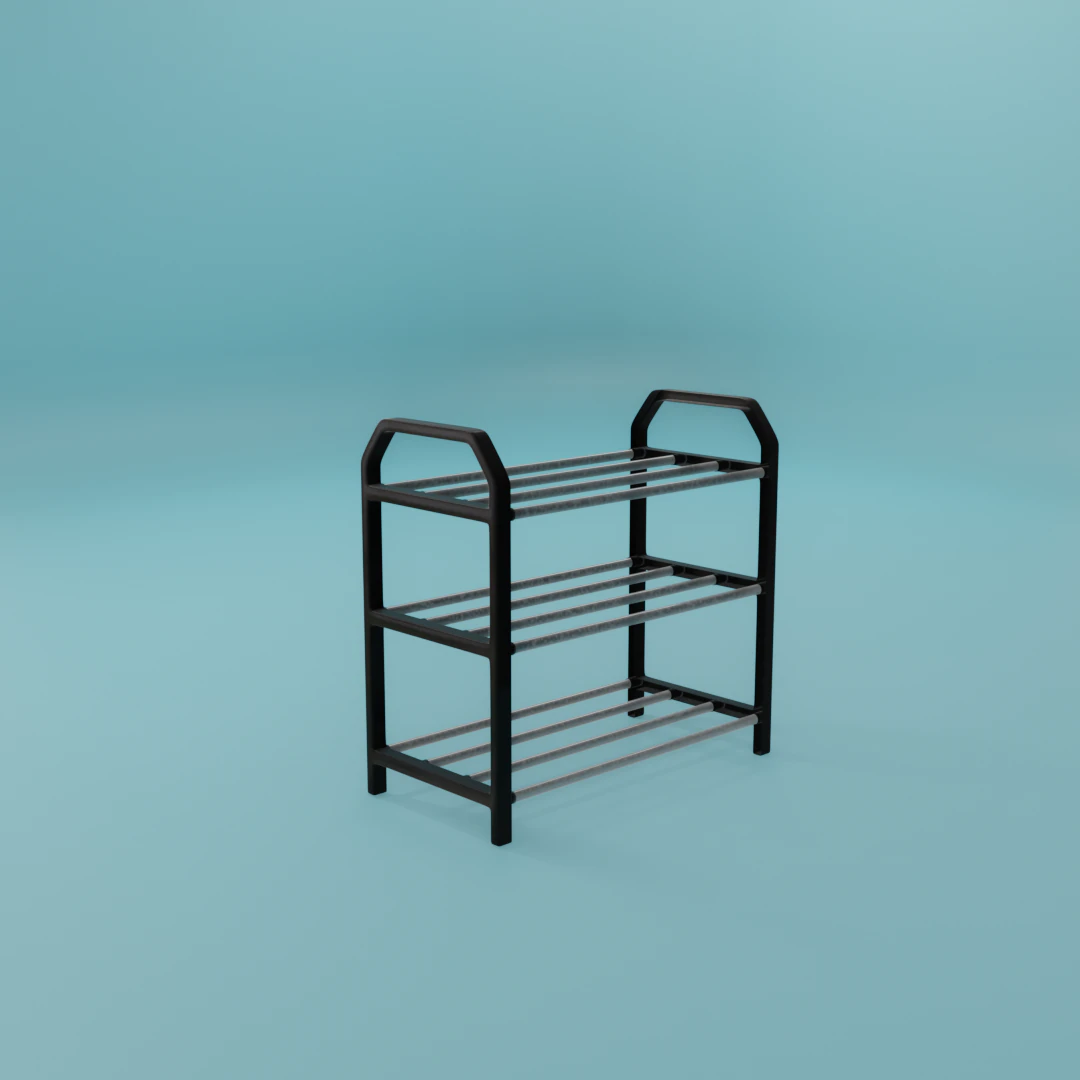 シューズラック 3Dモデル .c4d .max .obj .3ds .fbx .stl .blend 