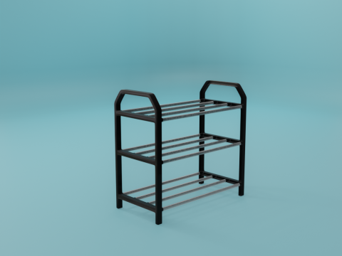 Shoe Rack 3D Model