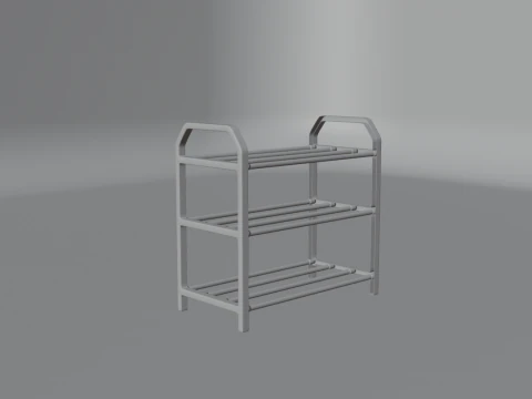 シューズラック 3Dモデル