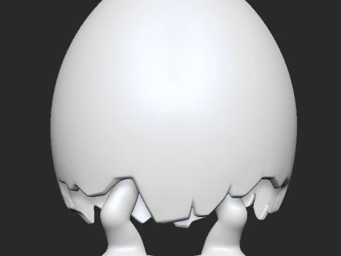 Draken Ei Baby 3D printmodel