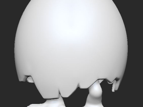 Dragon Egg Baby Model Cetak 3D