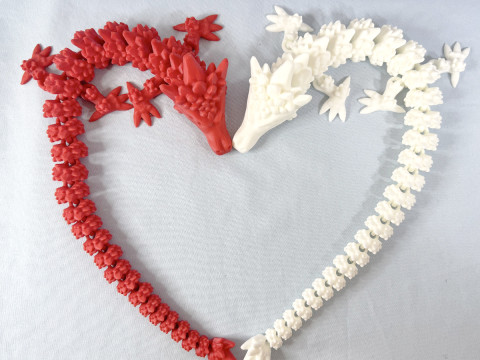 Stone Dragon 3D Принт Модель