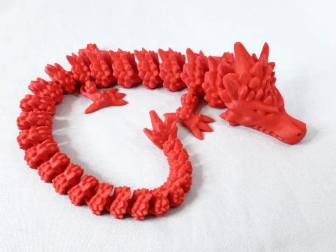 Stone Dragon 3D Print Model