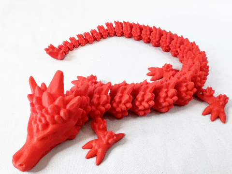 Stone Dragon 3D Print Model
