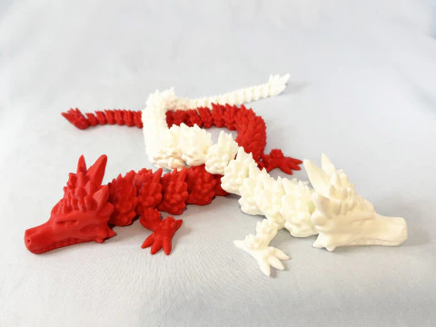 Stone Dragon 3D Print Model