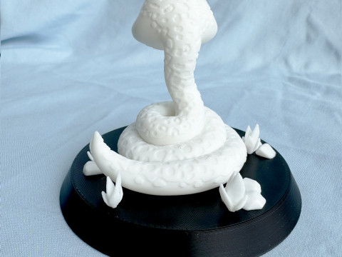 Cute Snake-Lunar new year of Snake Modèles 3D en vedette
